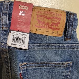Levi's 511 Boy Jean Brand New w/ Tags sz8